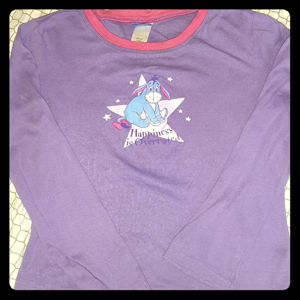 Disney eeyore pj top